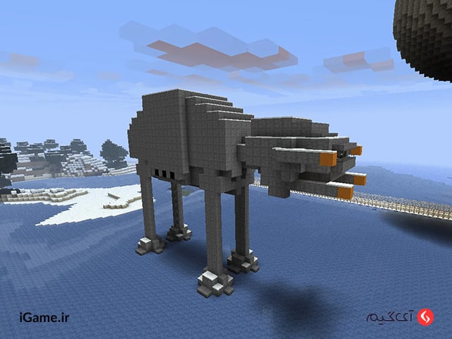 تجربه حالت های مختلف بازی Star Wars Minecraft با خرید پک استار وارز