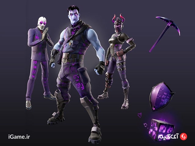 خرید Dark Reflections Pack فورتنایت در آی گیم