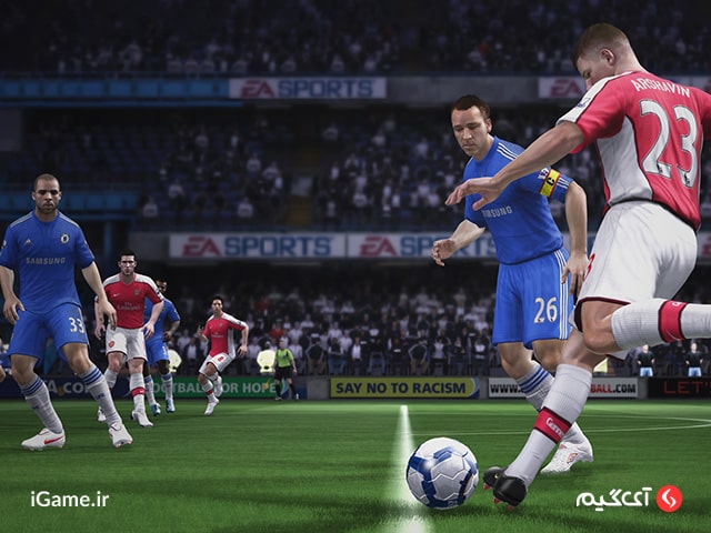 محیط بازی FIFA Mobile Soccer