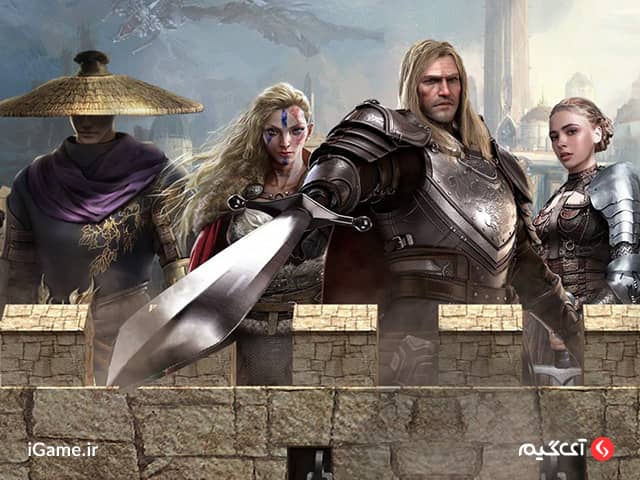 کاراکترهای بازی rise of empires