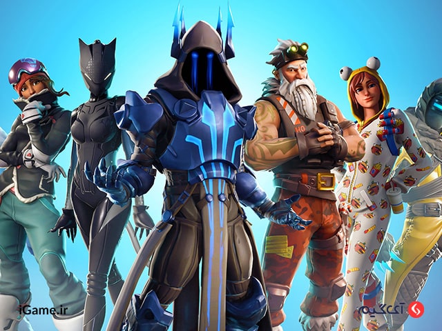 خرید انواع اسکین در آیتم شاپ فورتنایت