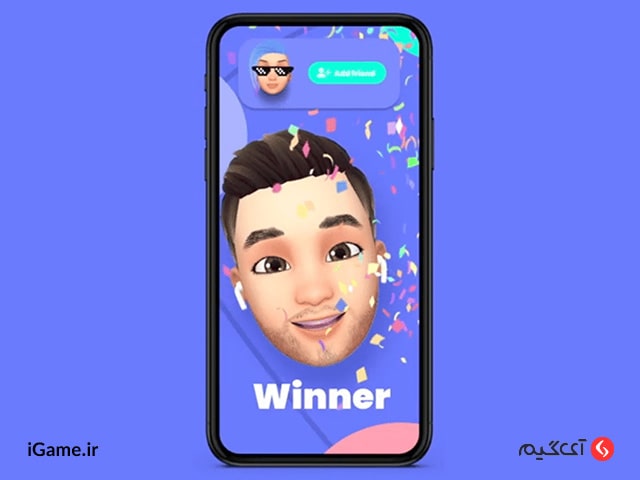 رقابت در بین بازیکنان در جنگ دانش در Trivia Royale