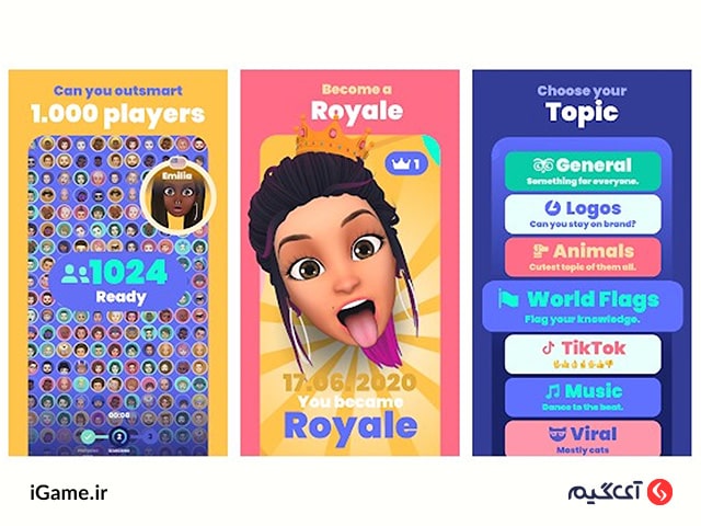 استفاده از دانش عمومی و تصمیمگیری سریع در Trivia Royale