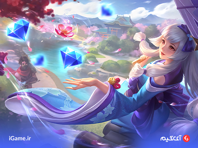 دریافت شخصیت Kagura با خرید جم موبایل لجندز