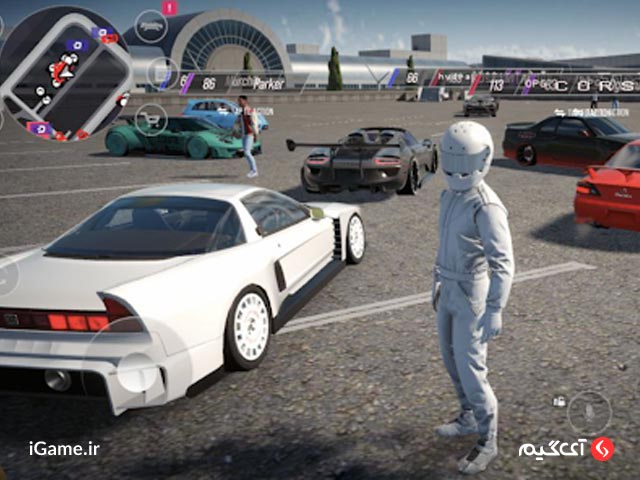 محیط جذاب بازی drive zone