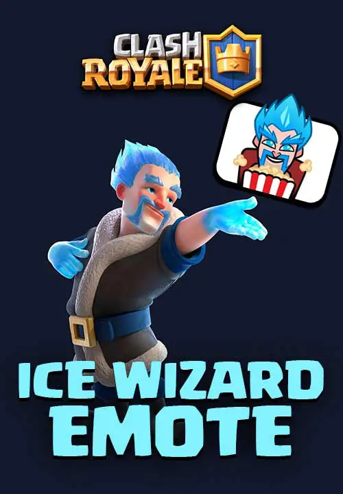 خرید ایونت Ice Wizard Emote Bundle کلش رویال